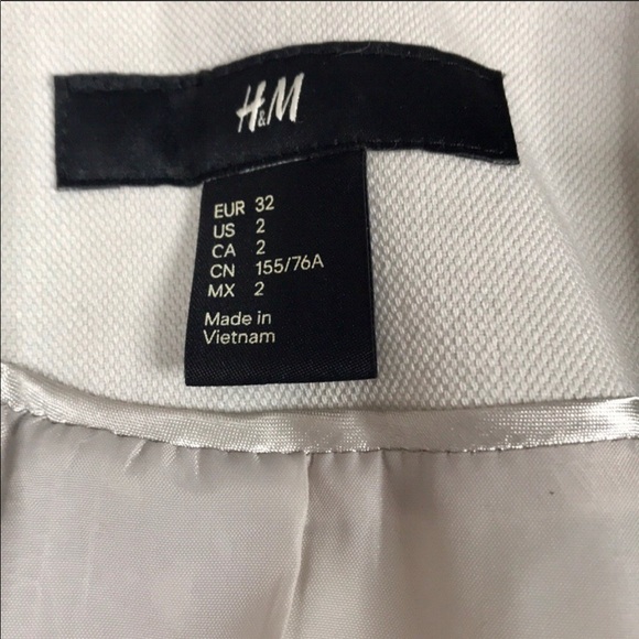 H&M faux leather jacket blazer - Picture 4 of 4